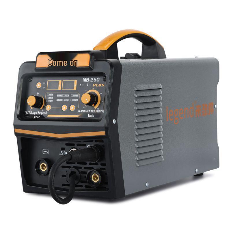 220V Dual-Use MIG/Stick Welder: Gasless, Multifunctional Household Tool