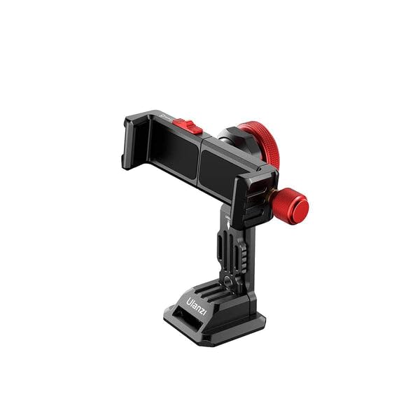 Ulanzi ST-14 Metal Smartphone Holder 2110 Arca Mount Cold Shoe Universal Phone Clamp Tripod Adapter Black