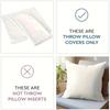 Simple Art Pattern Square Polyester Pillowcase, Sofa Living Room Decorative Cushion Cover, Bedroom Bedside Pillow Cover