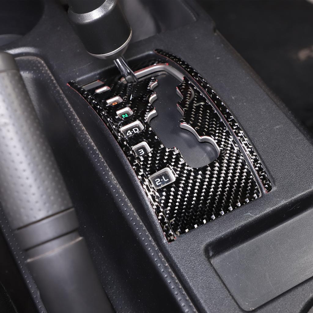 Soft Carbon Fiber For Toyota FJ Cruiser 2007-2025 Car Center Control Interior Sticker Car Modification Accessories
