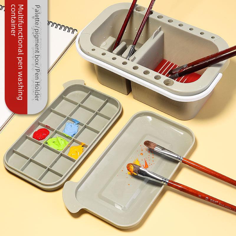 Wei Zhuang Multifunktionales Kunststudenten-Werkzeugset mit Farblagerung und Feuchtigkeitsbox