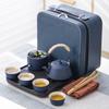Portable outdoor travel tea set with gifts Business company high-end gifts