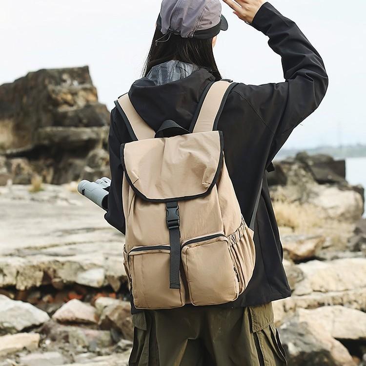 Schoolbag New College Student Outdoor Mountaineering Backpack Anti-splashing Water Large Capacity Light Leisure Simple Versatile Travel School Bag