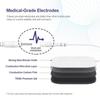 16 Pads Einheit 3 in 1 Heimgebrauch EMS-Stimulator Wiederaufladbar Dual-Kanäle Schmerzlinderung Elektroden Physiotherapiegerät