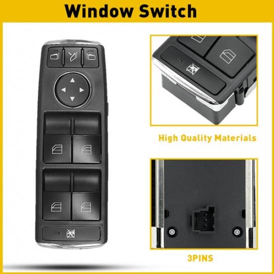 Front Left Door Window Switch For Mercedes BENZ ML350 G550 G63 G65 GL450 GL350
