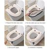 Washable Toilet Seat Cover Lamb Wool Plush Toilet Seat Universal Toilet Seat Cushion
