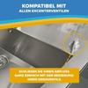 Hot New Sink Drain Waste Stainless Steel & Rubber Stylish Useful Kitchen