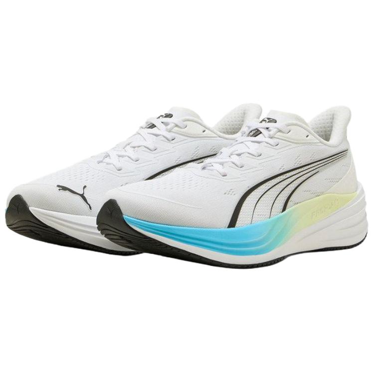 Puma Darter Pro 2 Comfortable Slip-Resistant Breathable Low-Top Running Shoes Unisex sneaker White 312587-09