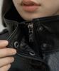 The N:L Turn Leather Jacket - [Black]