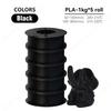 KingRoon 5KG 10KG PLA PETG Filament 1.75mm 3D Printer Plastic No Bubble Spool 3D Printing Materials for 3D Printers