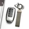 Gun Grey Tpu Auto Shell Fob Accessories For Chery Tiggo 8Plus New 5 Plus 7Pro Omoda 5 Tiggo 8 Pro Car Key Case Cover Keychain