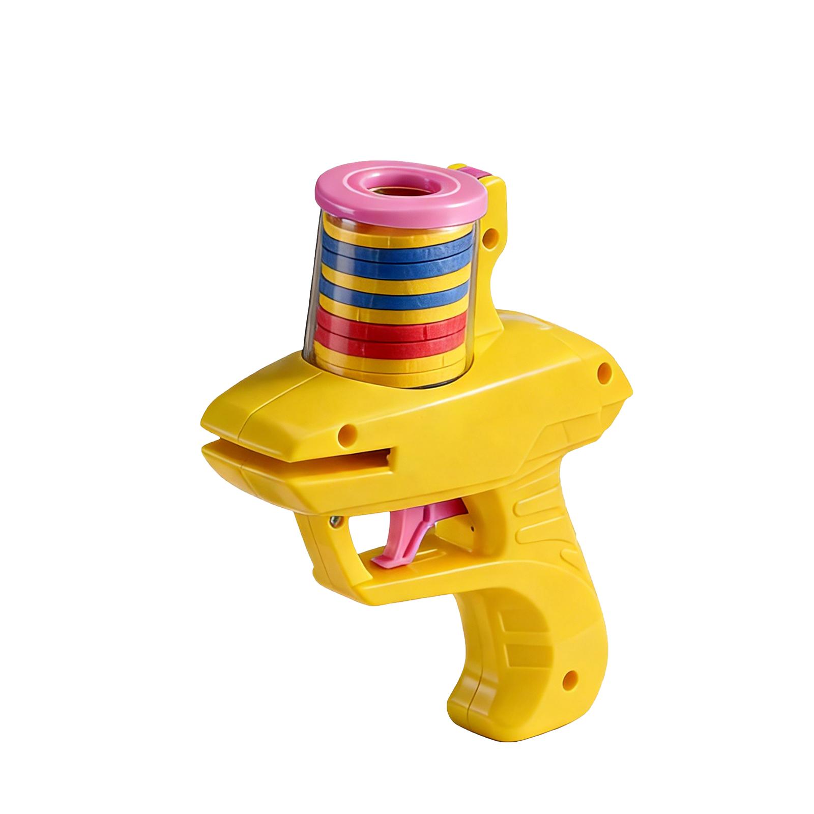 Dowmoo Soft-Bullet Frisbee Gun Toy