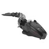 RC Snake Boat with Camera 1080P HD USB 2.4GHz Remote Control Boat Electric Toy with APP for Pools and Lakes Black
