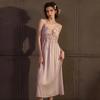 Live Female Xia Bingsi Sexy Pure Desire Pajamas Long Suspender Pajamas Long Skirts Home Clothes Dresses Nightgowns