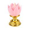 Plastic Decorative Floral Ambient Night Light  Bedside Small Decorative Night Lamp