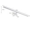 Kinkiet Łazienkowy Nowoczesny Nad Lustro Biały 96 Cm Neutralna Barwa Led 32W Isla Light Prestige