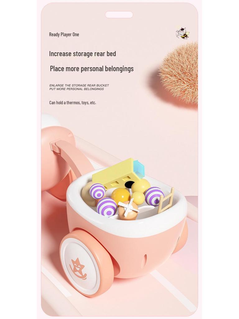 Children's Twist & Glide Scooter: 1-3 Years No-Pedal Balance Walker