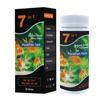 50/100PCS 7 In 1 Aquarium Test Strips Fish Tank Test Set Freshwater Saltwater Aquarium Water Test To Detect PH Quality