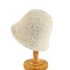 Pălărie tip bucket tricotată pentru femei, stil coreean, amestec de lână - Călduroasă, versatilă, potrivită pentru cap mare, pentru toamnă/iarnă