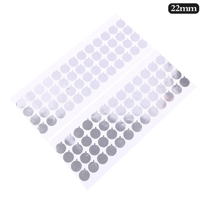 

2 комплекта алюминиевой фольги для запечатывания наклеек для мягкой горловины тюбика 22mm