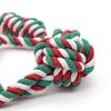 Christmas Cotton Rope Knot Toys - Bite-Resistant Teething Supplies for Dogs