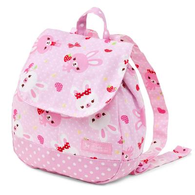 Rucksack für Perfekt für Ersten Geburtstag Niedlicher Glücklicher Hase und Freunde Hasen-Design Polka B1603600 Mädchen, Baby-/Kinderrucksack,