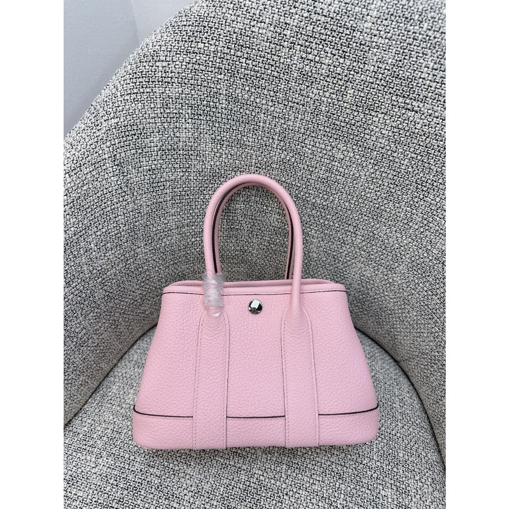Borsa da giardino cucita a mano con filo cerato, ferramenta interamente in acciaio, borsa da donna portatile in pelle bovina primo strato con motivo a collo di mucca Ntogo