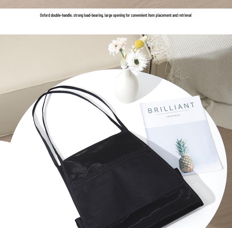 Dámská velká síťovaná plážová taška: Přenosný, Všestranný a Prostorný pro Plavecké a Fitness Nezbytnosti