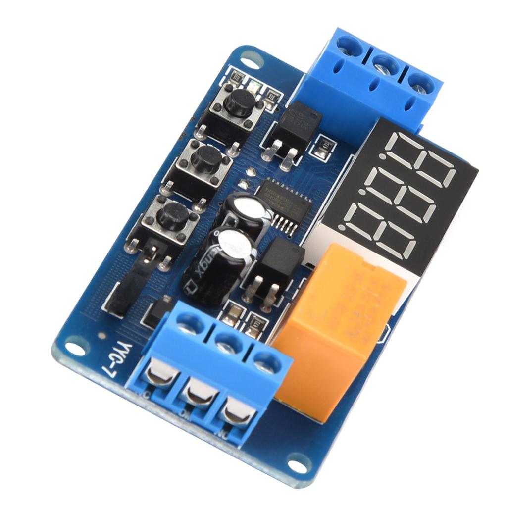Adjustable Cycle Timer Control Relay Time Delay Switch Module 3V 3.7V 4.5v 5v 6v 7.4V