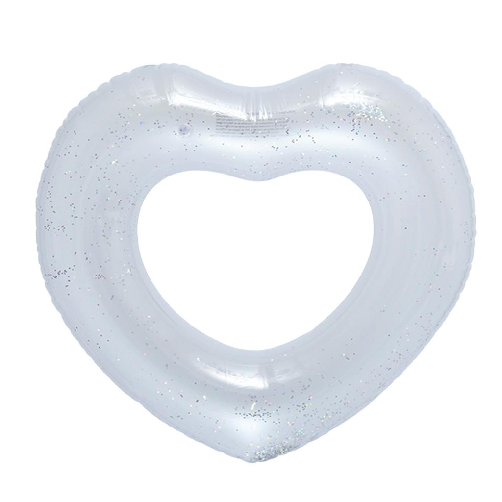 Inflatable Portable Foldable Swimming Ring PVC Waterproof Lightweigh Pool Bubble Toy