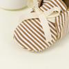 New Striped Moccasins: Non-Slip Casual Shoes for 0-1 Year Olds