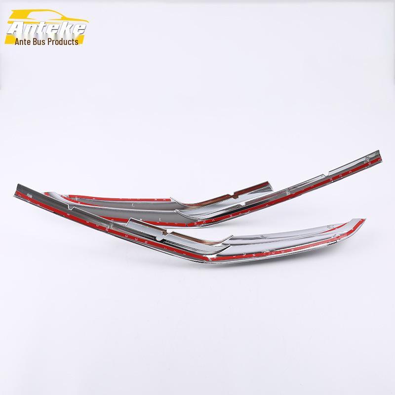 Compatible with 15 Excelle Models: Electroplated Front Lower Bumper Trim - Anti-Scratch & Collision Modification.