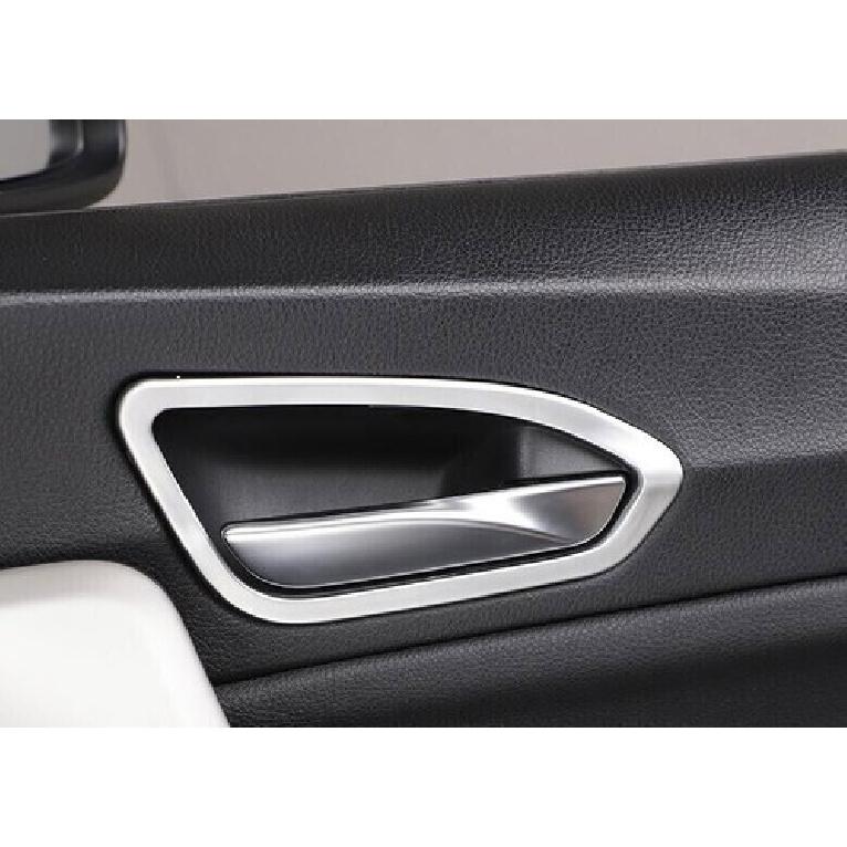 Trim Frame Inner Door Handle Bowl For BMW F20 F21 F22 F23 Matte Silver 2012-2018