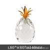 Creative Crystal Pineapple Ornament for Home, Office, and Hotel Decor