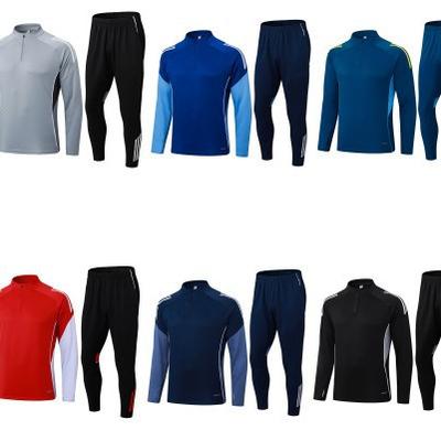 2506 Half-Pull Training Suit Light Board Adult Suit Football Suit Football Print Sports Competition Suit Team