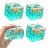 Transparent Autism Sensory Toys Ice Cube Squishy Toy Children Ocean Squishy Balls  Kids and Adults