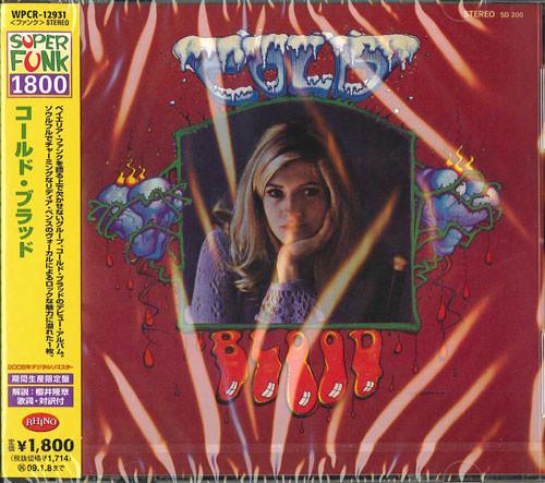 

CD COLD BLOOD - Cold Blood WPCR12931 RHINO 2008 Japan ObiRock Used