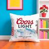 Klassische C-Coors Kissenhülle Plüschstoff Weich Doppelseitig Bedruckt Sofa Warm Winter Zuhause Geschenk Kissenbezug