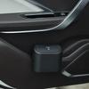 Tragbarer hängender Mini-Auto-Mülleimer, Abfalleimer mit Deckel, für Auto, Büro, Zuhause, Auto-Aufbewahrungsbehälter-Zubehör