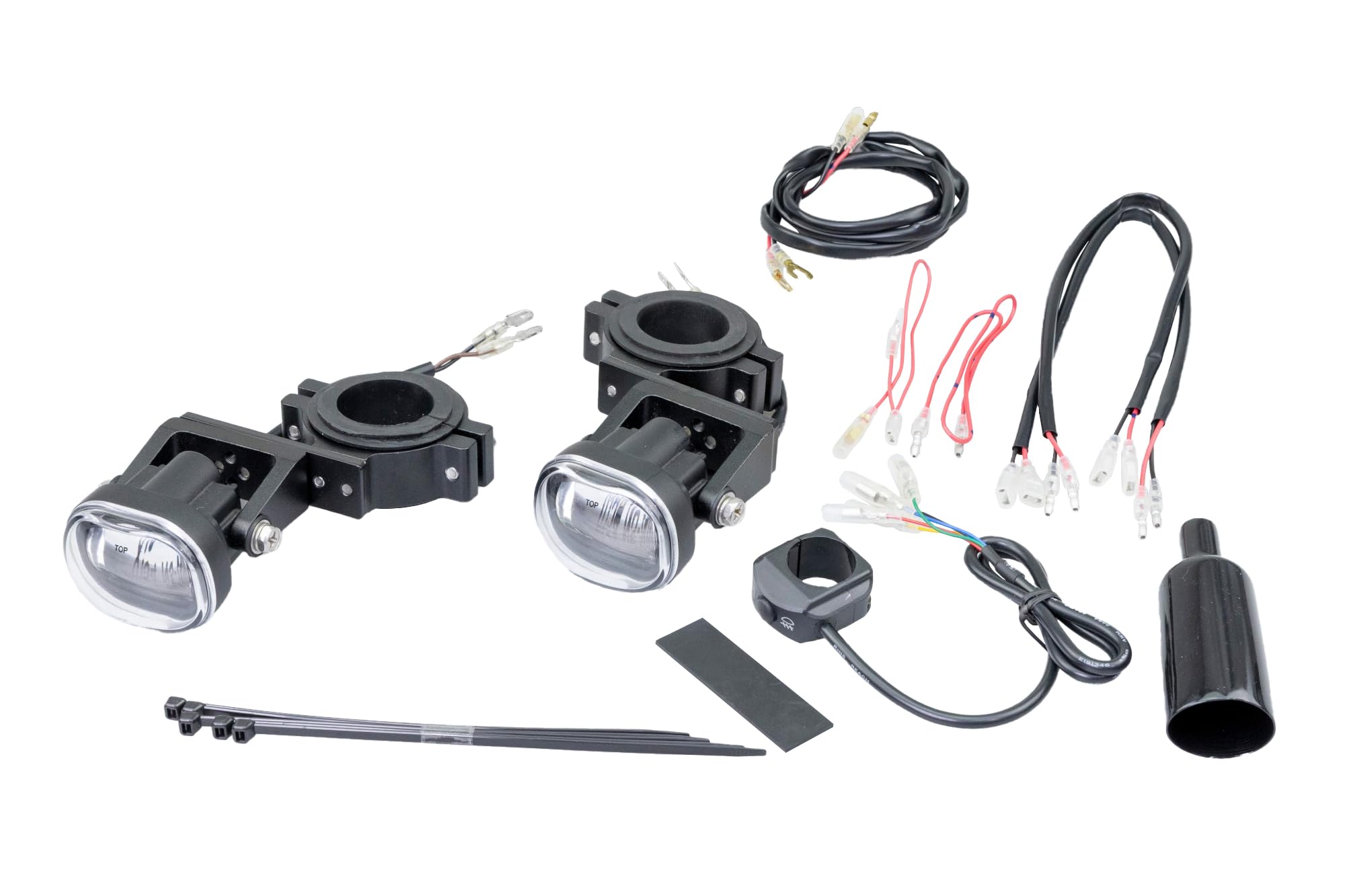 Kijima S1 Motorcycle Parts LED Fog Lamp Kit Yellow W230/Meguro (2025-) 205-6164Y