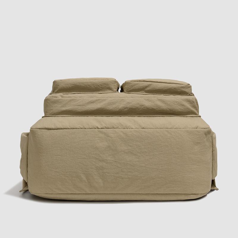 Fashion Woman Backpack Waterproof Nylon Soft Handle Solid Multi-pocket Travel Zipper Feminina School Bags Laptop Backpack