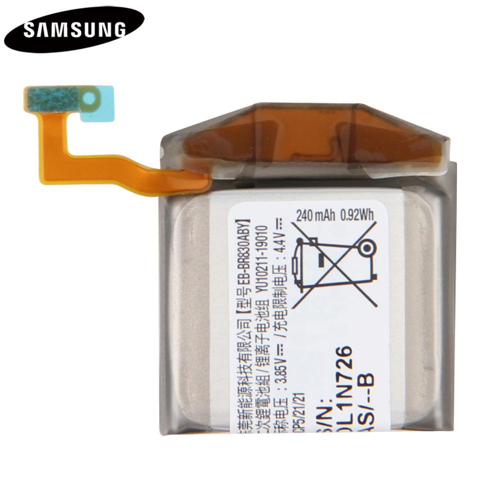 Originele Vervangende Batterij EB-BR830ABY Voor Samsung Galaxy Watch Active2 40mm SM-R835 SM-R830 Watch3 41mm SM-R850 R855 247mAh