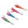 Squid Floating Jig Hooks Plastic and Stainless Steel Streamlined Body Squid Jigs Umbrella Hook for F