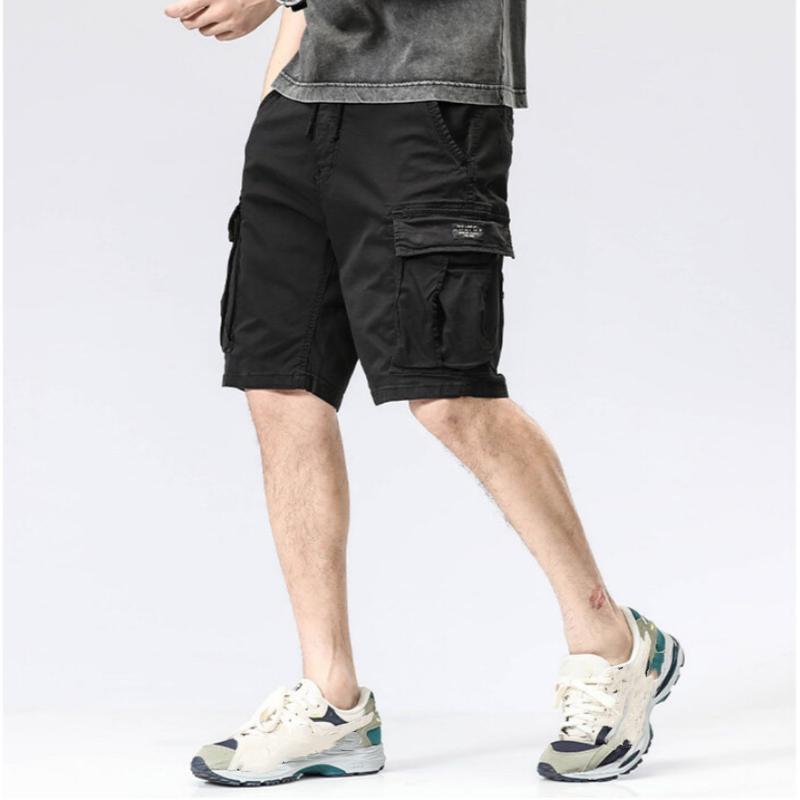 

Чоловічі Модні Шорти Бавовняні Повсякденні Літні Робочі Штани Карго Класичні Короткі Оверсайз 29 чорний