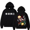2026 Hot Sale Anime My Hero Academia Mirko Rabbit Hero Hoodies Men Women Soft Hip Hop Streetwear Sweatshirt Loose Cozy and Versatile