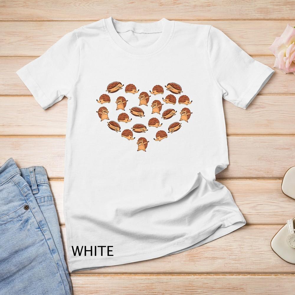 

Great Hedgehog Heart Shape Design Unisex T-shirt 4XL