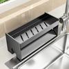 Rustproof Sink Drain Rack Ventilated Sink Sponge Holder Sink Storage Organizer  Bathroom