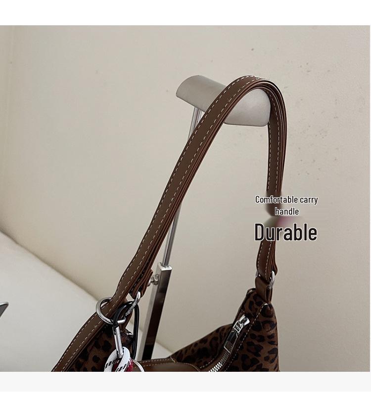 Leopardenmuster Umhänge- & Schultertasche - Damen Stilvoller Multifunktions-Rucksack & Koreanische Handtasche