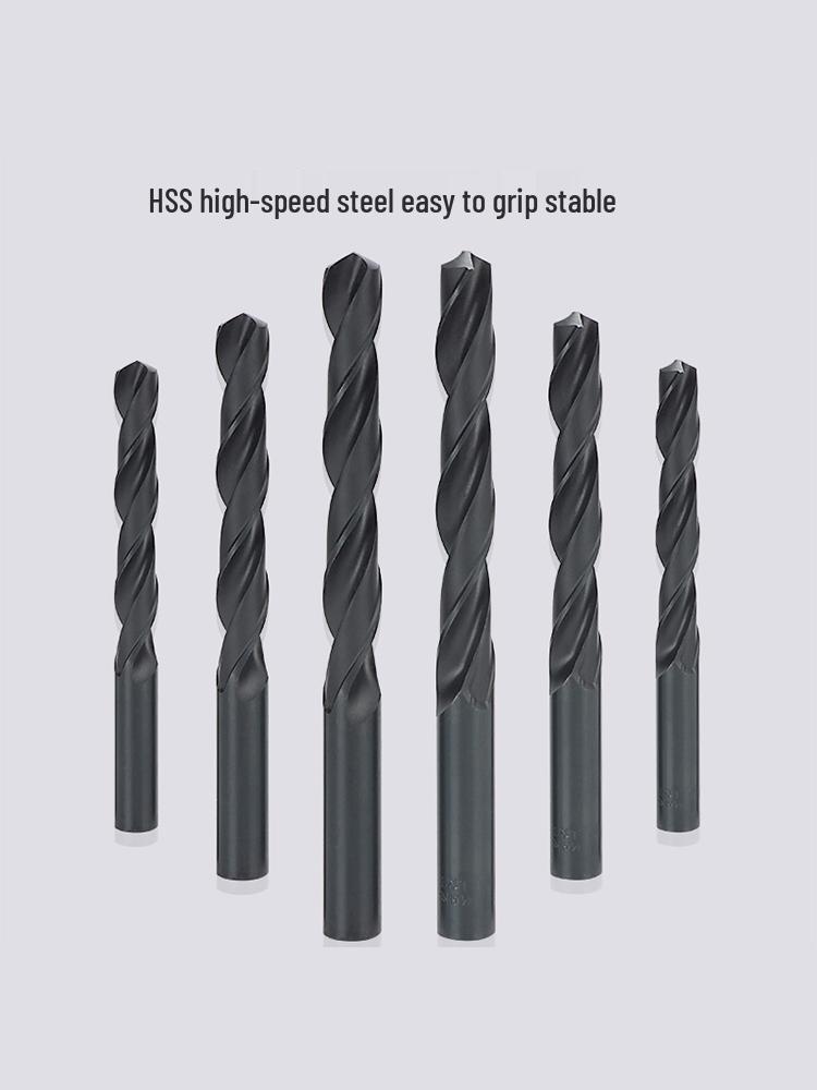 Straight Shank HSS Twist Drill Bit for Electric Drill & Press, 0.2-2.8mm