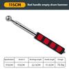 115/130 CM Stainless Steel Empty Drum Hammer Sound Detection Hammer Shockproof Empty Drum Hammer For House Decoration Inspection